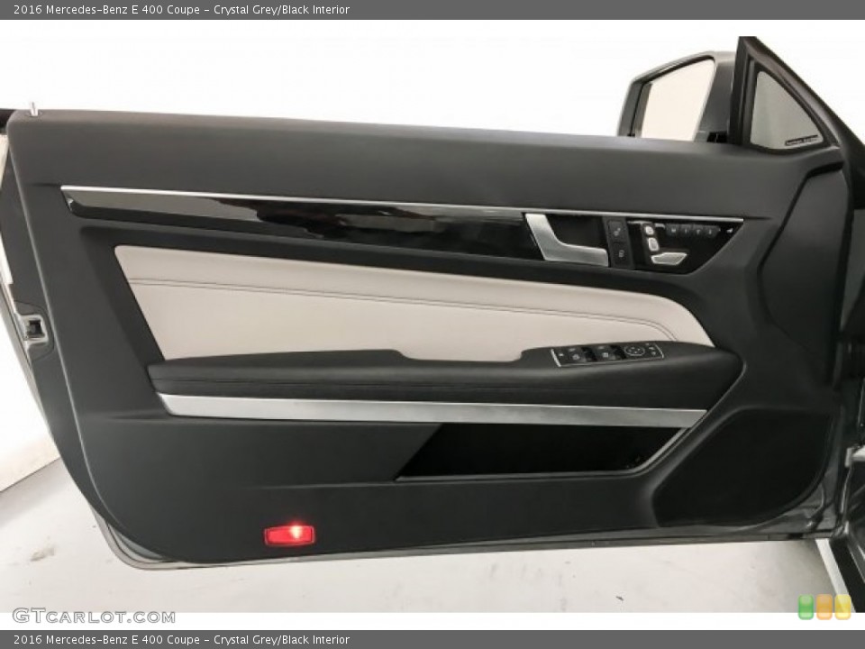 Crystal Grey/Black Interior Door Panel for the 2016 Mercedes-Benz E 400 Coupe #127691766