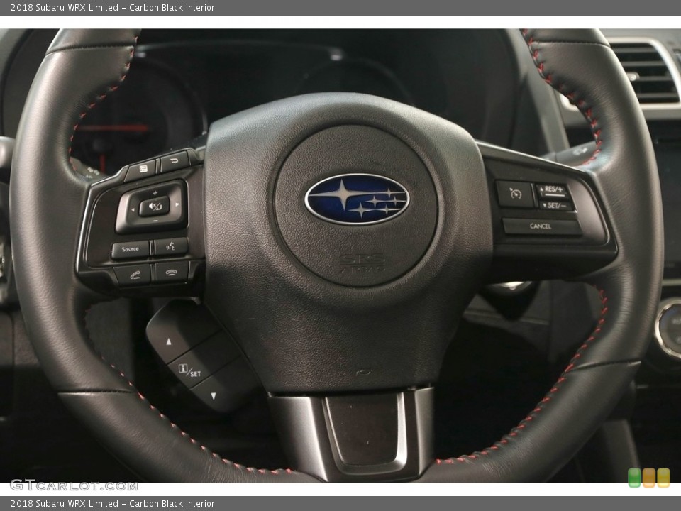 Carbon Black Interior Steering Wheel for the 2018 Subaru WRX Limited #127699377