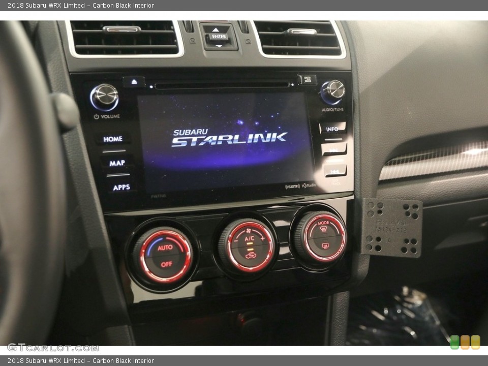 Carbon Black Interior Controls for the 2018 Subaru WRX Limited #127699410