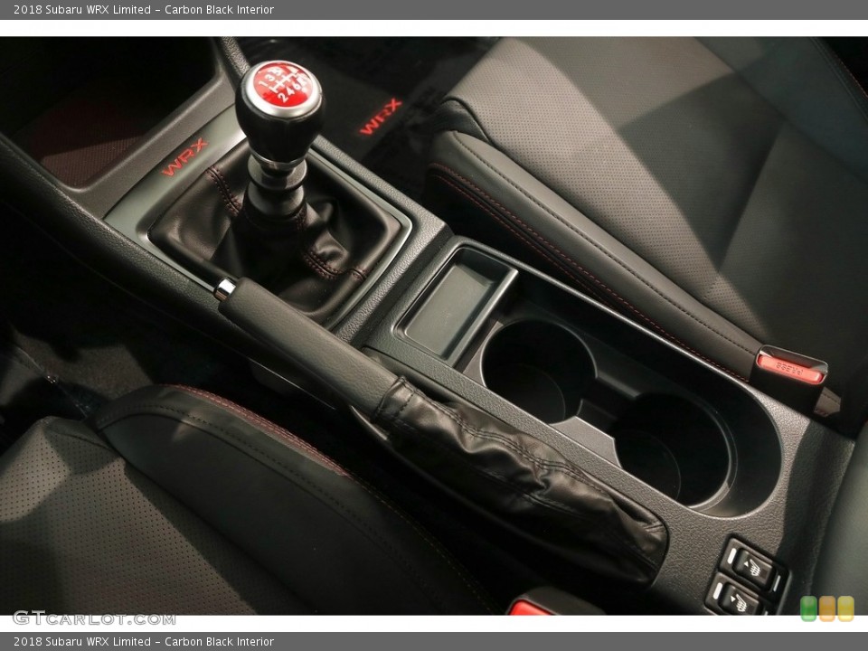 Carbon Black Interior Transmission for the 2018 Subaru WRX Limited #127699547