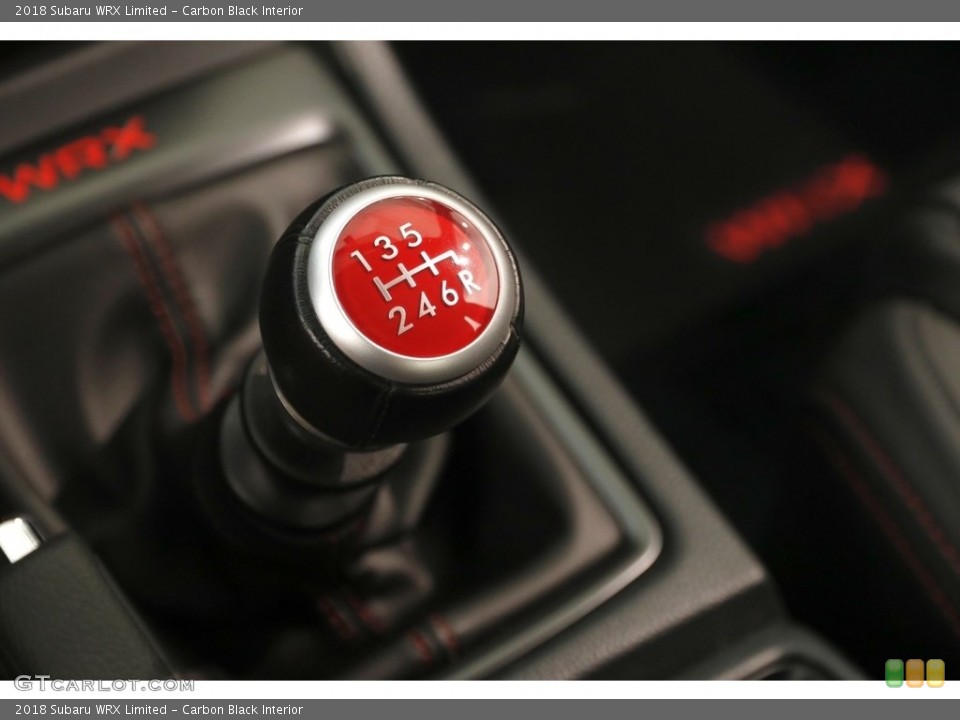 Carbon Black Interior Transmission for the 2018 Subaru WRX Limited #127699563