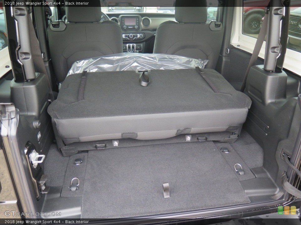 Black Interior Trunk for the 2018 Jeep Wrangler Sport 4x4 #127701498