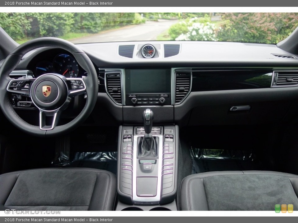 Black Interior Dashboard for the 2018 Porsche Macan  #127723377