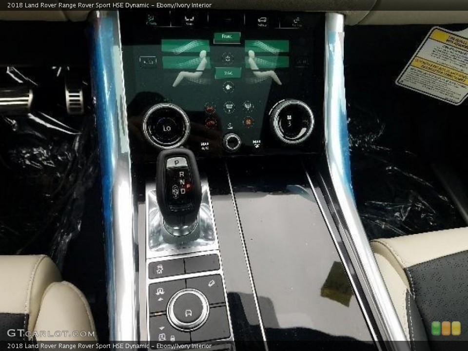 Ebony/Ivory Interior Transmission for the 2018 Land Rover Range Rover Sport HSE Dynamic #127724631
