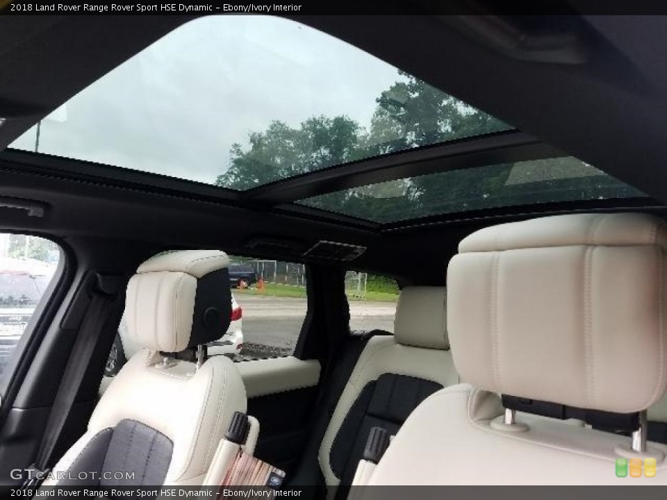 Ebony/Ivory Interior Sunroof for the 2018 Land Rover Range Rover Sport HSE Dynamic #127724710