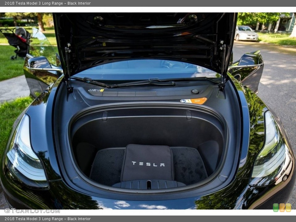 Black Interior Trunk for the 2018 Tesla Model 3 Long Range #127725847