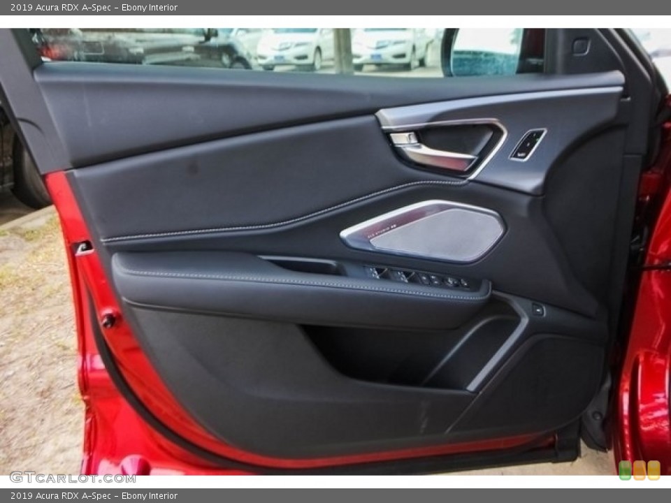 Ebony Interior Door Panel for the 2019 Acura RDX A-Spec #127729030