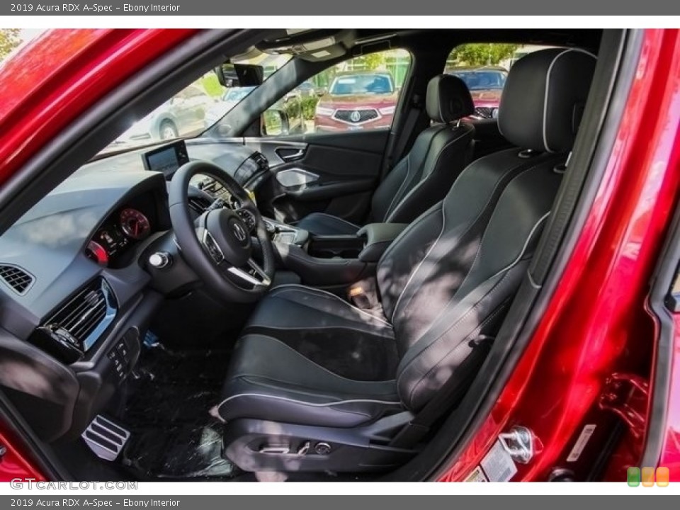 Ebony Interior Photo for the 2019 Acura RDX A-Spec #127729051
