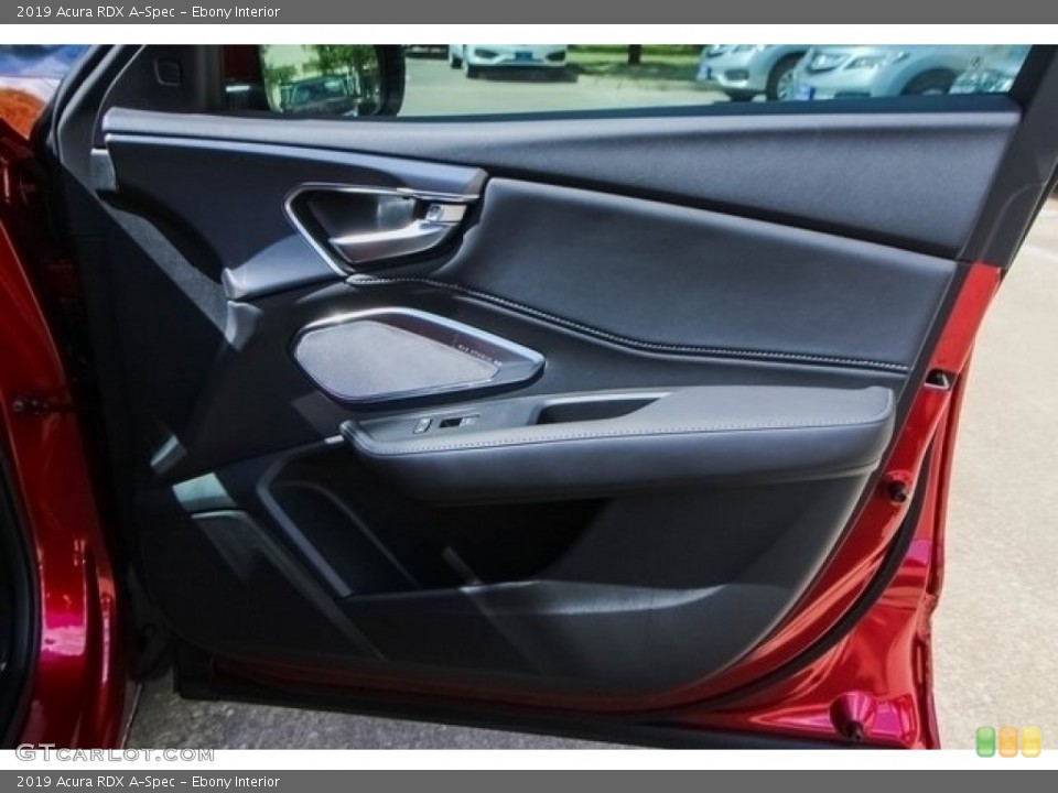 Ebony Interior Door Panel for the 2019 Acura RDX A-Spec #127729159
