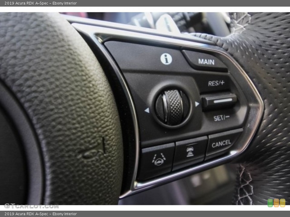 Ebony Interior Controls for the 2019 Acura RDX A-Spec #127729426