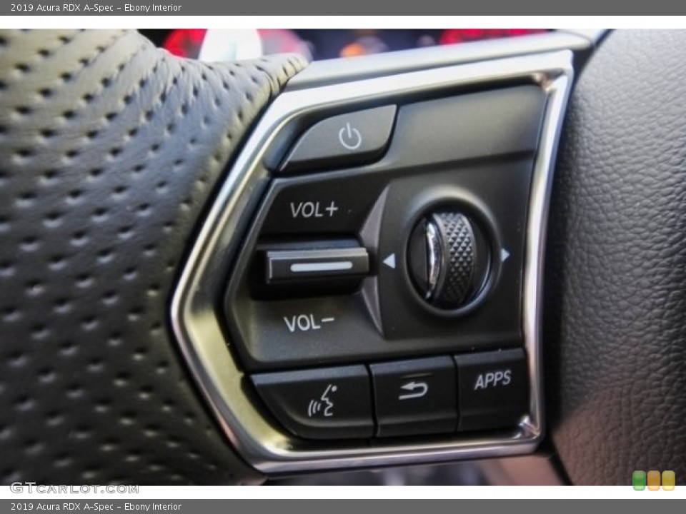 Ebony Interior Controls for the 2019 Acura RDX A-Spec #127729450