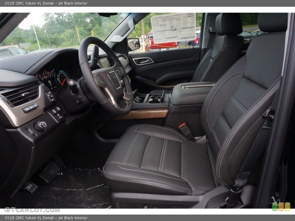 Jet Black Interior Photo for the 2018 GMC Yukon XL Denali #127735216