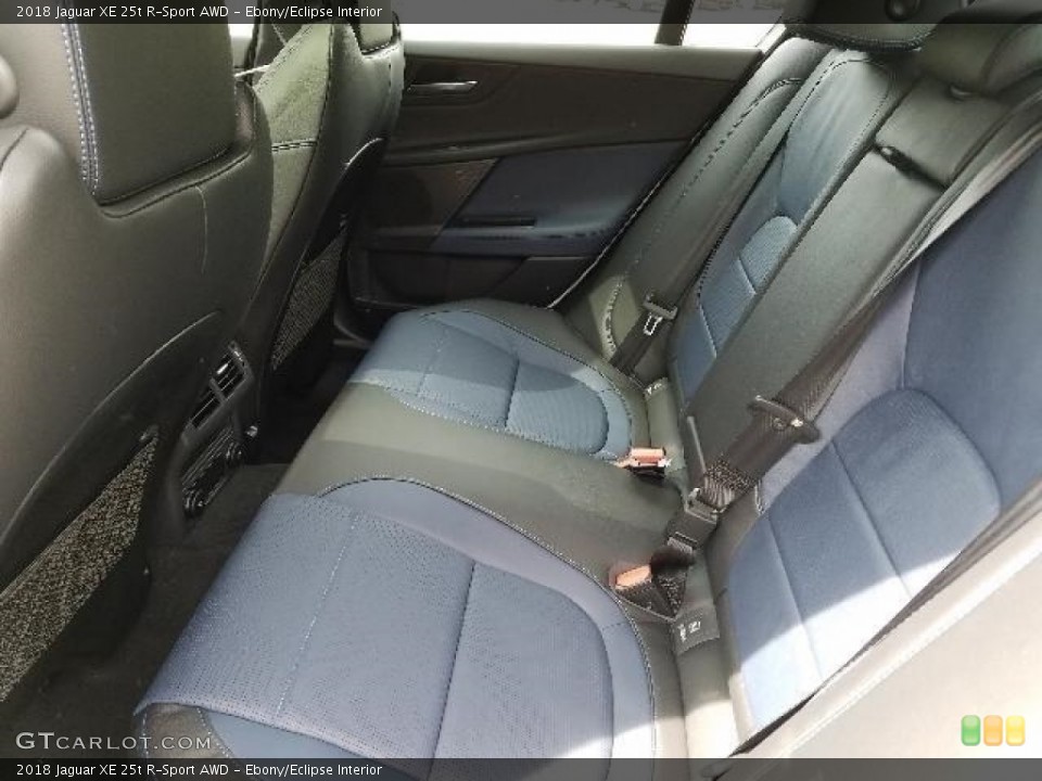 Ebony/Eclipse Interior Rear Seat for the 2018 Jaguar XE 25t R-Sport AWD #127741091