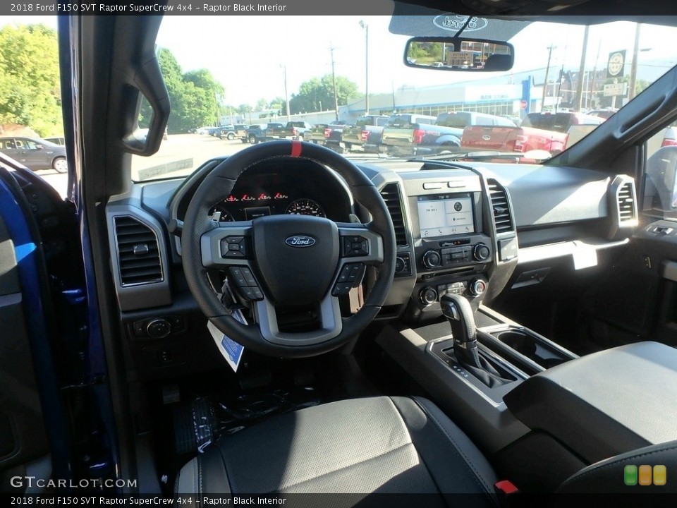 Raptor Black Interior Dashboard for the 2018 Ford F150 SVT Raptor SuperCrew 4x4 #127759193