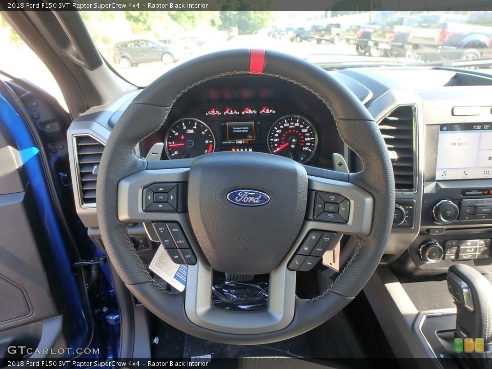 Raptor Black Interior Steering Wheel for the 2018 Ford F150 SVT Raptor SuperCrew 4x4 #127759325