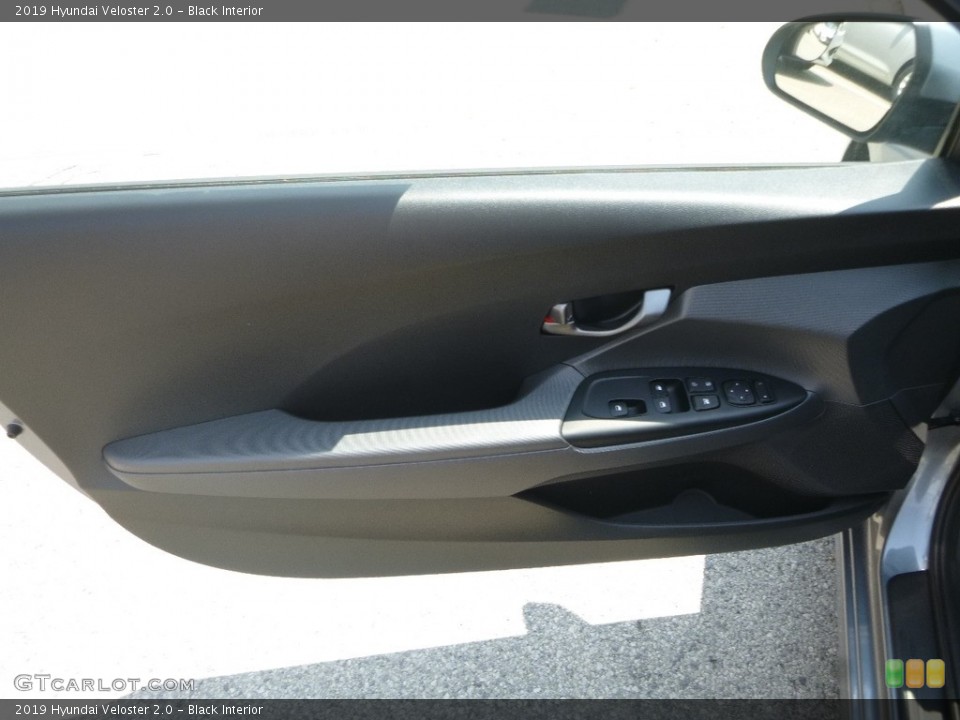 Black Interior Door Panel for the 2019 Hyundai Veloster 2.0 #127784799