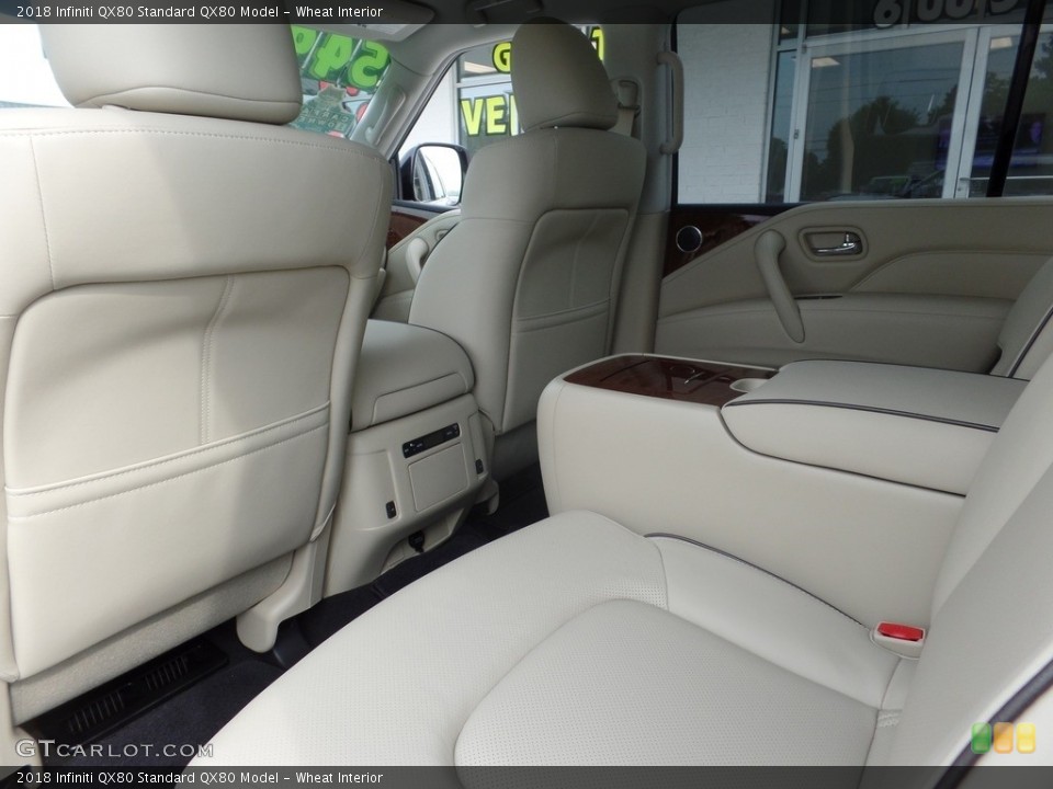 Wheat Interior Rear Seat for the 2018 Infiniti QX80  #127789620