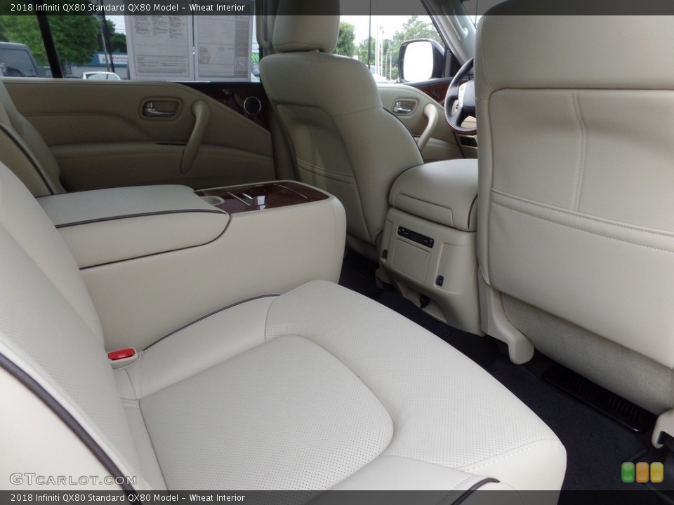 Wheat Interior Rear Seat for the 2018 Infiniti QX80  #127789644