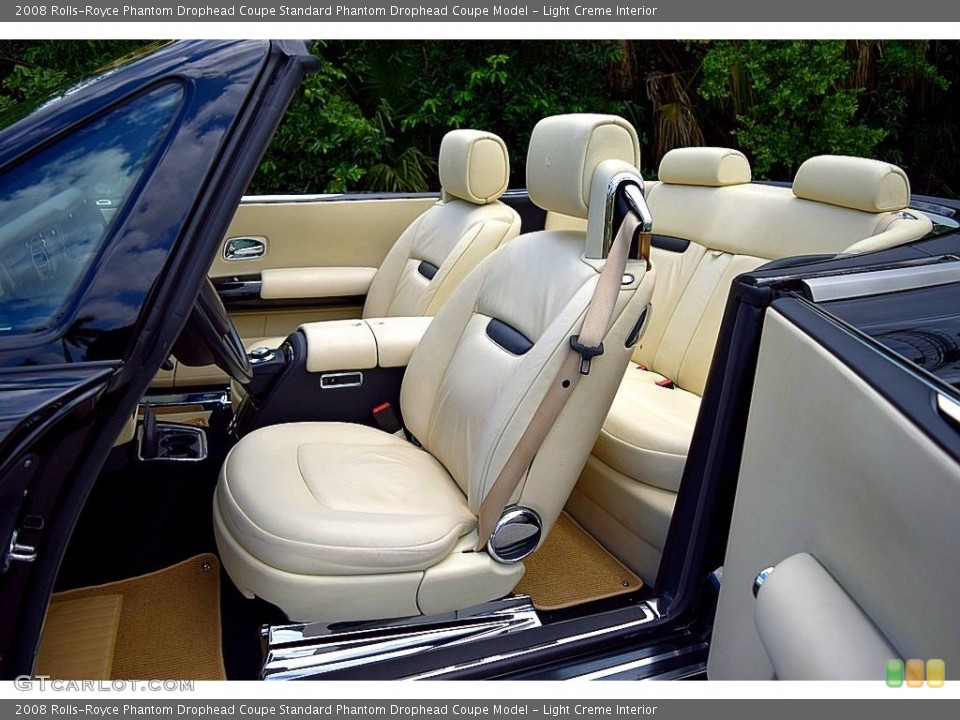 Light Creme Interior Photo for the 2008 Rolls-Royce Phantom Drophead Coupe  #127793705