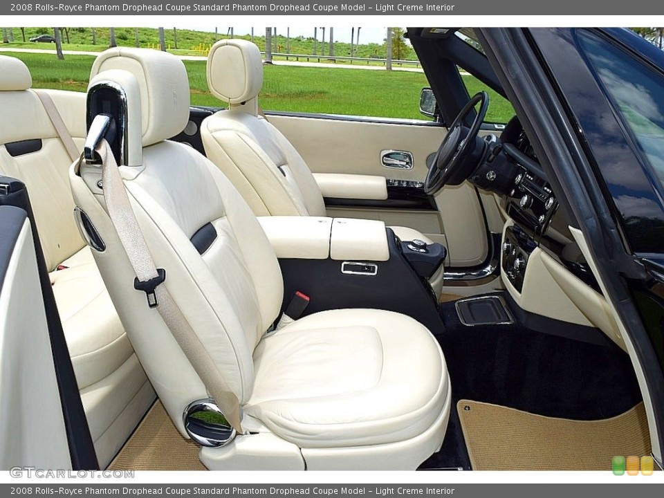 Light Creme Interior Front Seat for the 2008 Rolls-Royce Phantom Drophead Coupe  #127793864