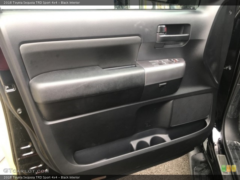 Black Interior Door Panel for the 2018 Toyota Sequoia TRD Sport 4x4 #127795778