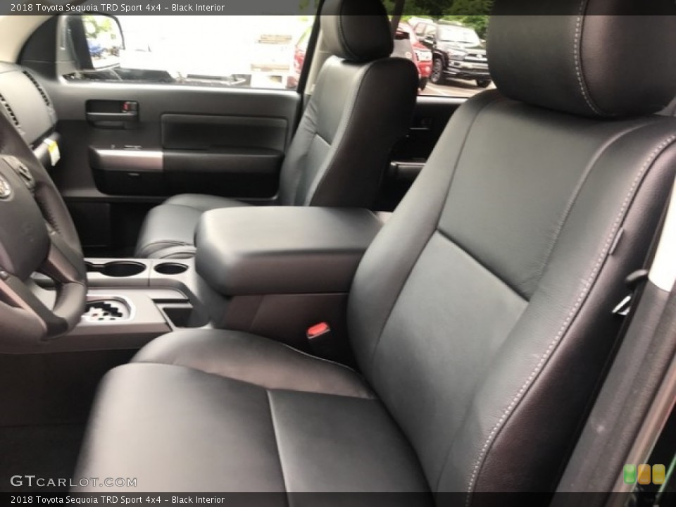 Black 2018 Toyota Sequoia Interiors