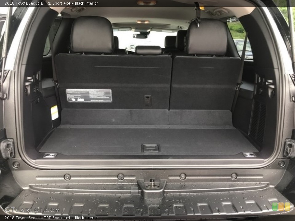 Black Interior Trunk for the 2018 Toyota Sequoia TRD Sport 4x4 #127796033