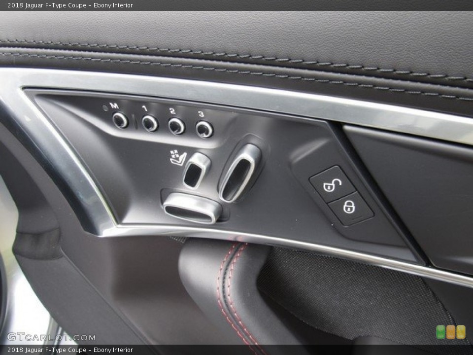 Ebony Interior Controls for the 2018 Jaguar F-Type Coupe #127802627