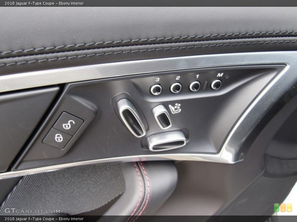 Ebony Interior Controls for the 2018 Jaguar F-Type Coupe #127802699