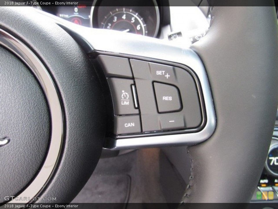 Ebony Interior Controls for the 2018 Jaguar F-Type Coupe #127802792