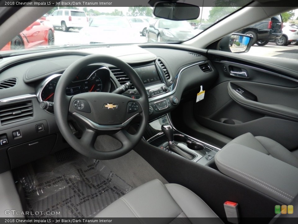 Jet Black/Dark Titanium Interior Photo for the 2018 Chevrolet Impala LS #127809074
