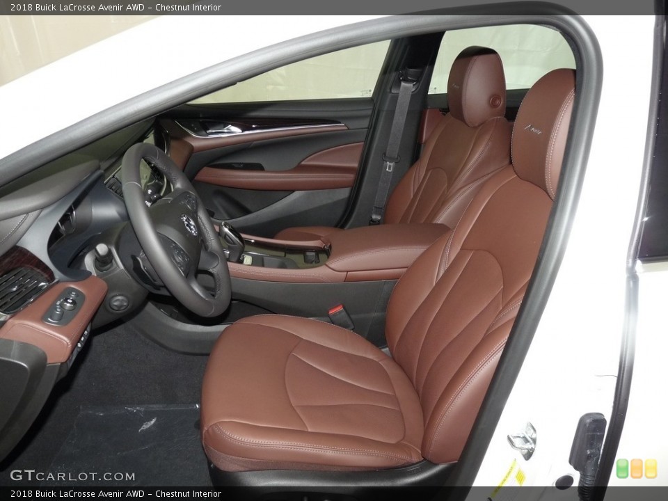 Chestnut Interior Photo for the 2018 Buick LaCrosse Avenir AWD #127845317