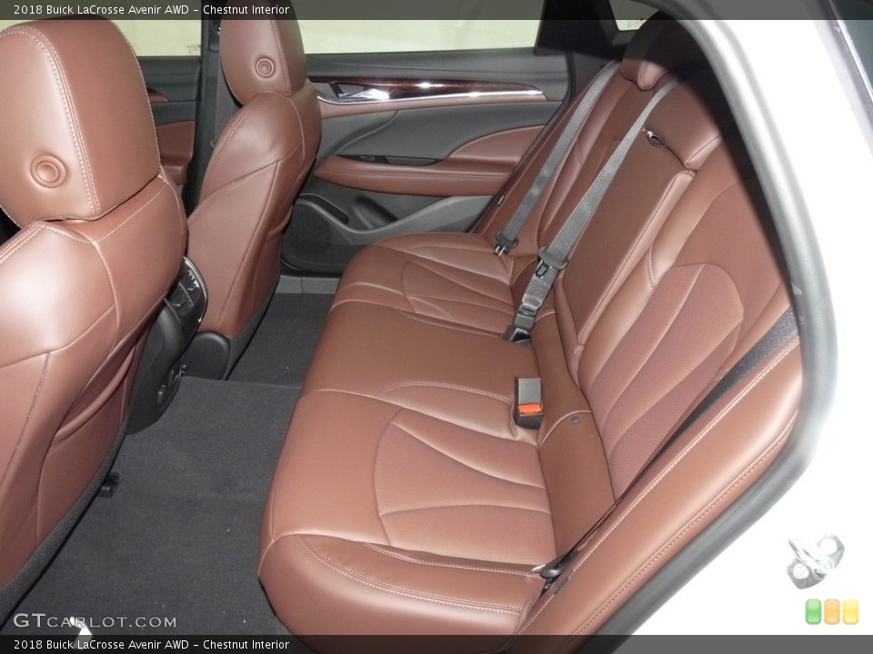 Chestnut Interior Rear Seat for the 2018 Buick LaCrosse Avenir AWD #127845335