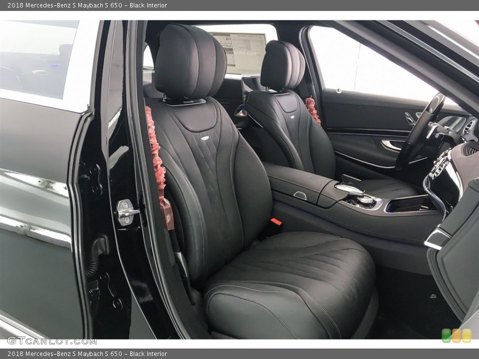 Black Interior Photo for the 2018 Mercedes-Benz S Maybach S 650 #127879230