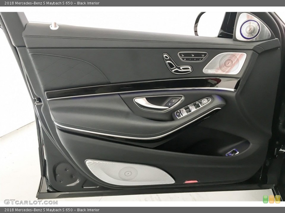 Black Interior Door Panel for the 2018 Mercedes-Benz S Maybach S 650 #127879662