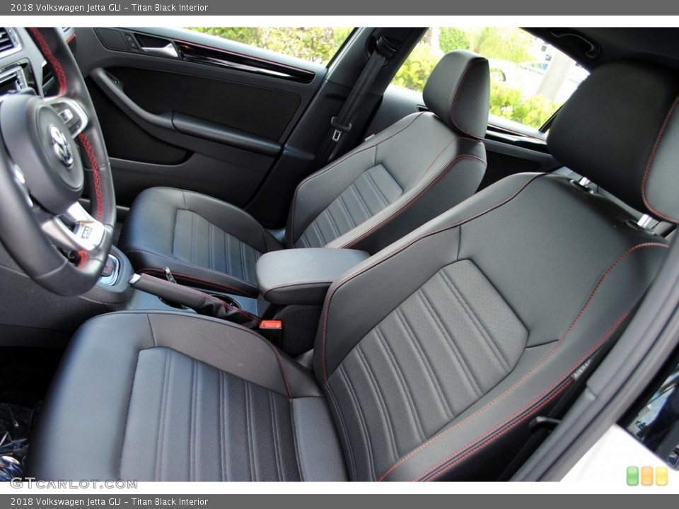 Titan Black Interior Photo for the 2018 Volkswagen Jetta GLI #127881451