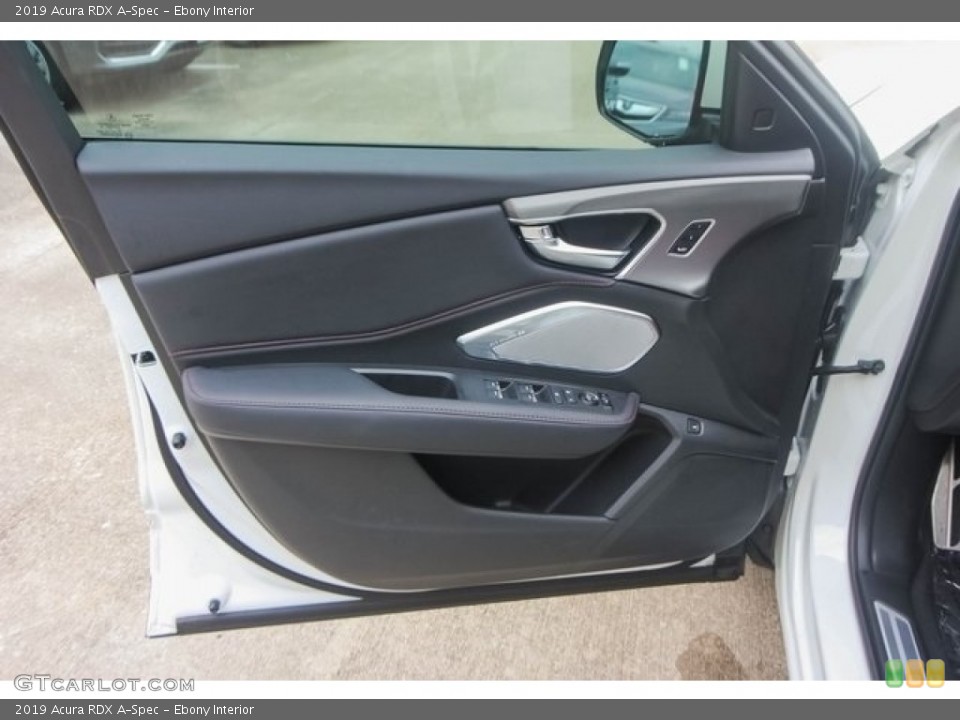 Ebony Interior Door Panel for the 2019 Acura RDX A-Spec #127883886