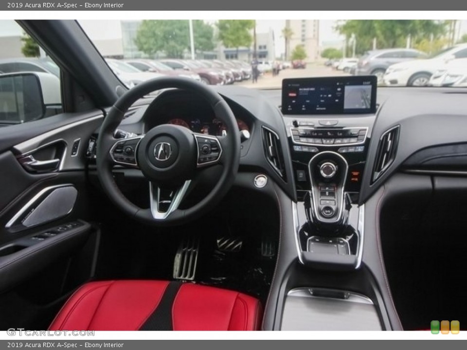 Ebony Interior Dashboard for the 2019 Acura RDX A-Spec #127884042