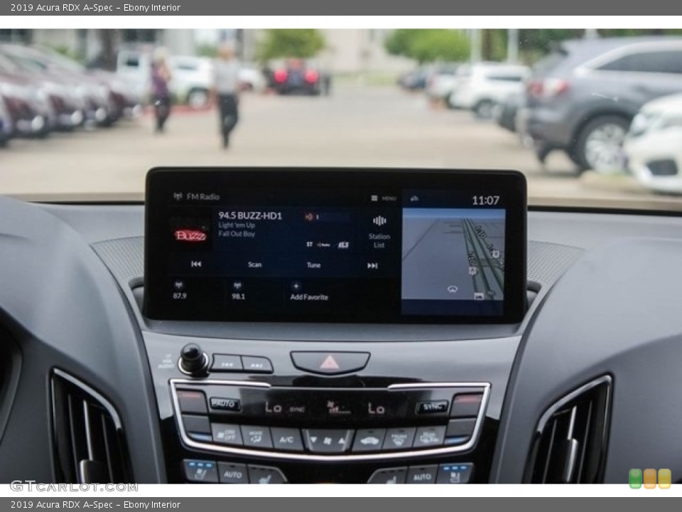 Ebony Interior Controls for the 2019 Acura RDX A-Spec #127884066