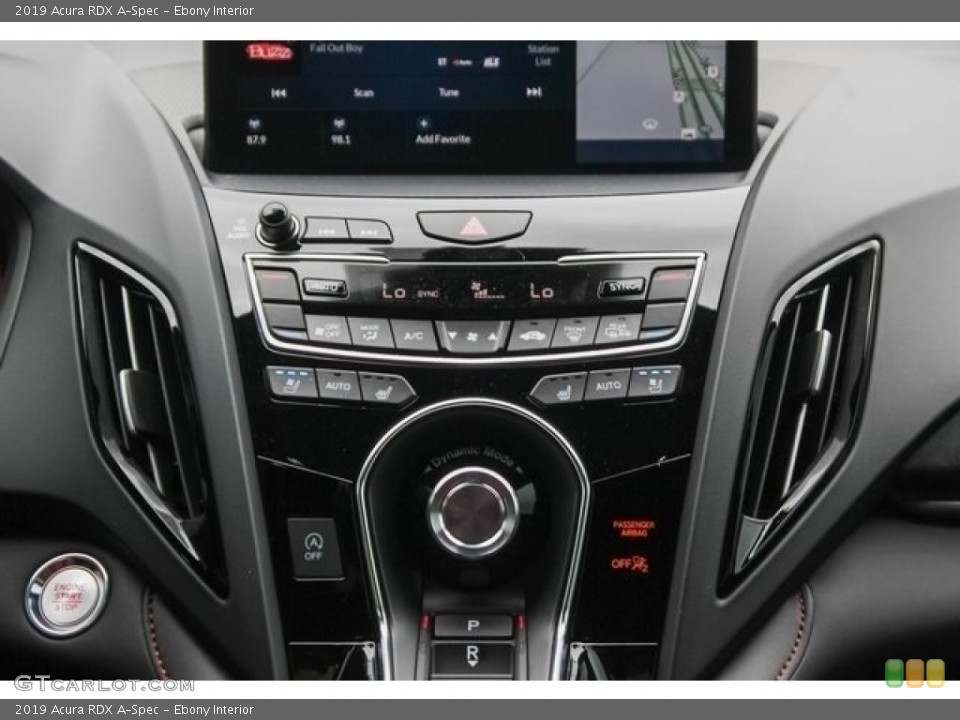 Ebony Interior Controls for the 2019 Acura RDX A-Spec #127884081