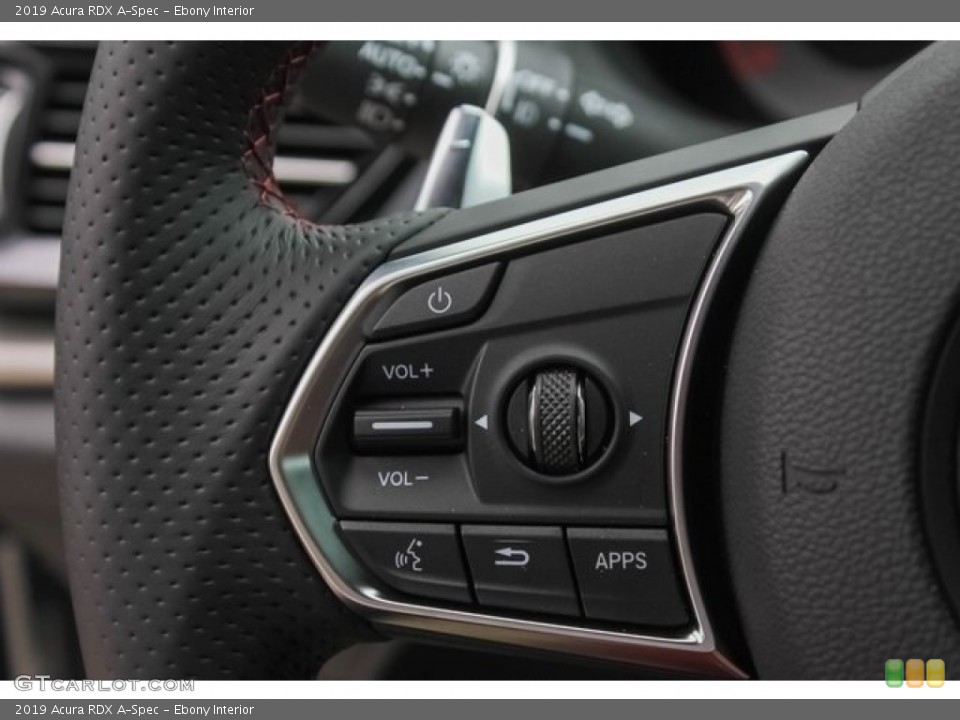 Ebony Interior Controls for the 2019 Acura RDX A-Spec #127884141