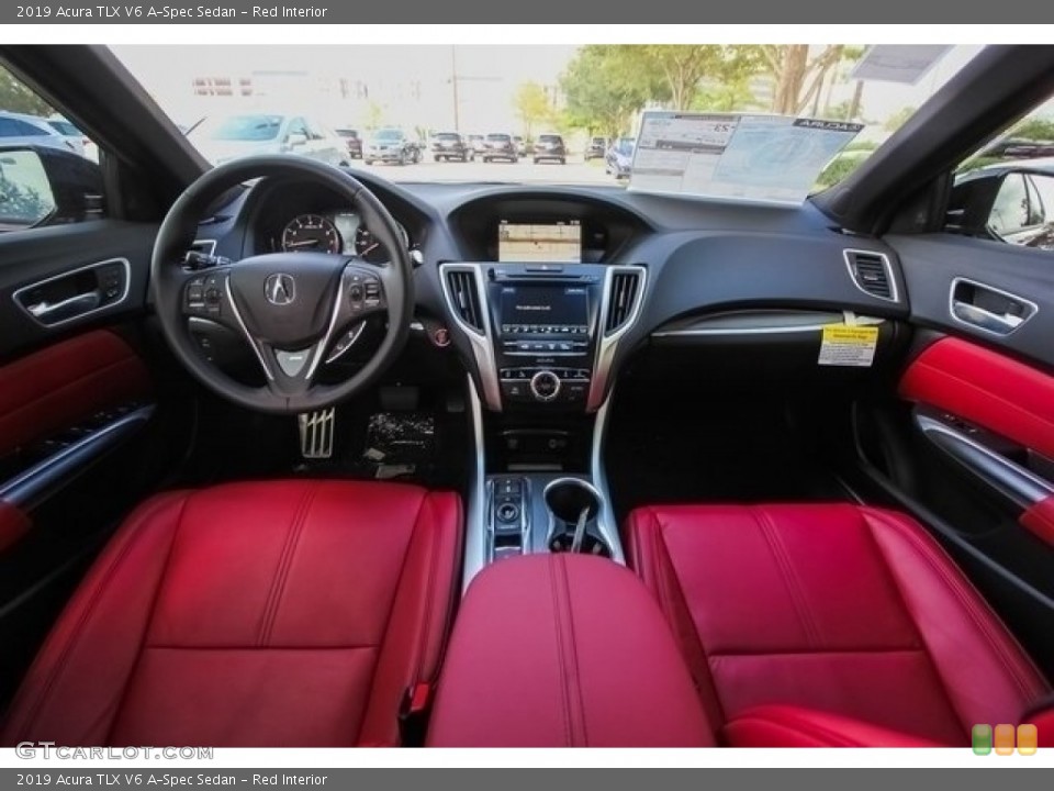 Red Interior Photo for the 2019 Acura TLX V6 A-Spec Sedan #127884330