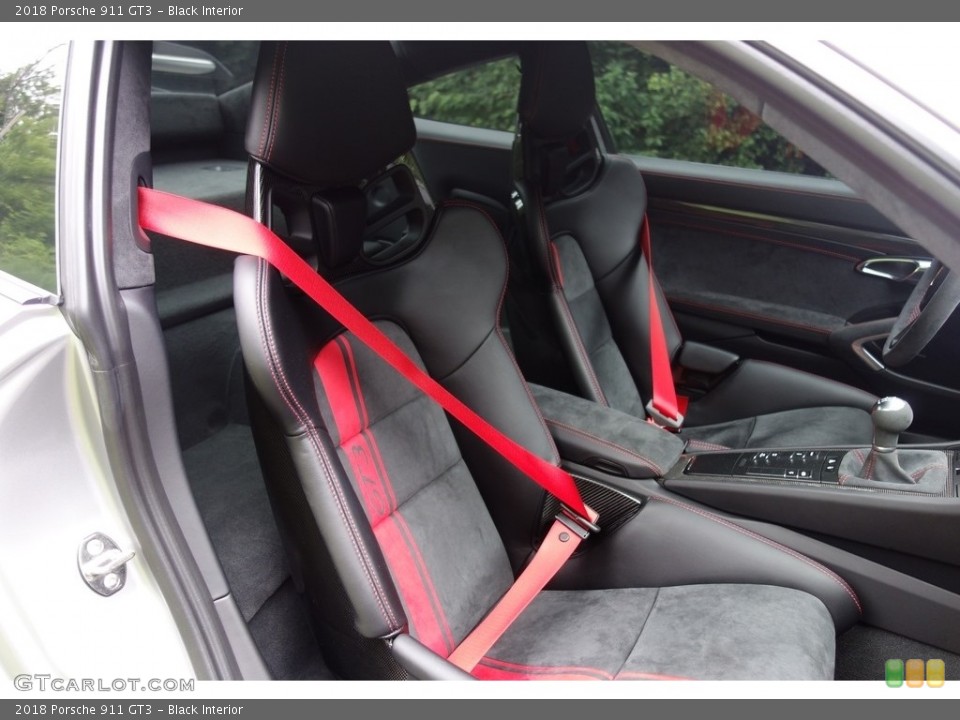 Black Interior Front Seat for the 2018 Porsche 911 GT3 #127892448