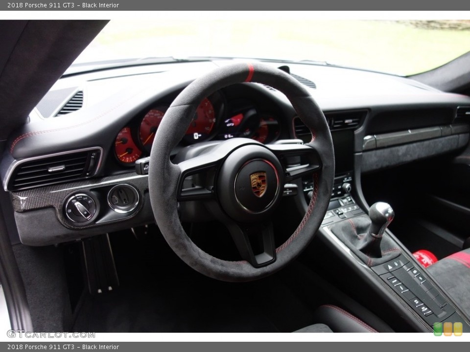 Black Interior Steering Wheel for the 2018 Porsche 911 GT3 #127892529