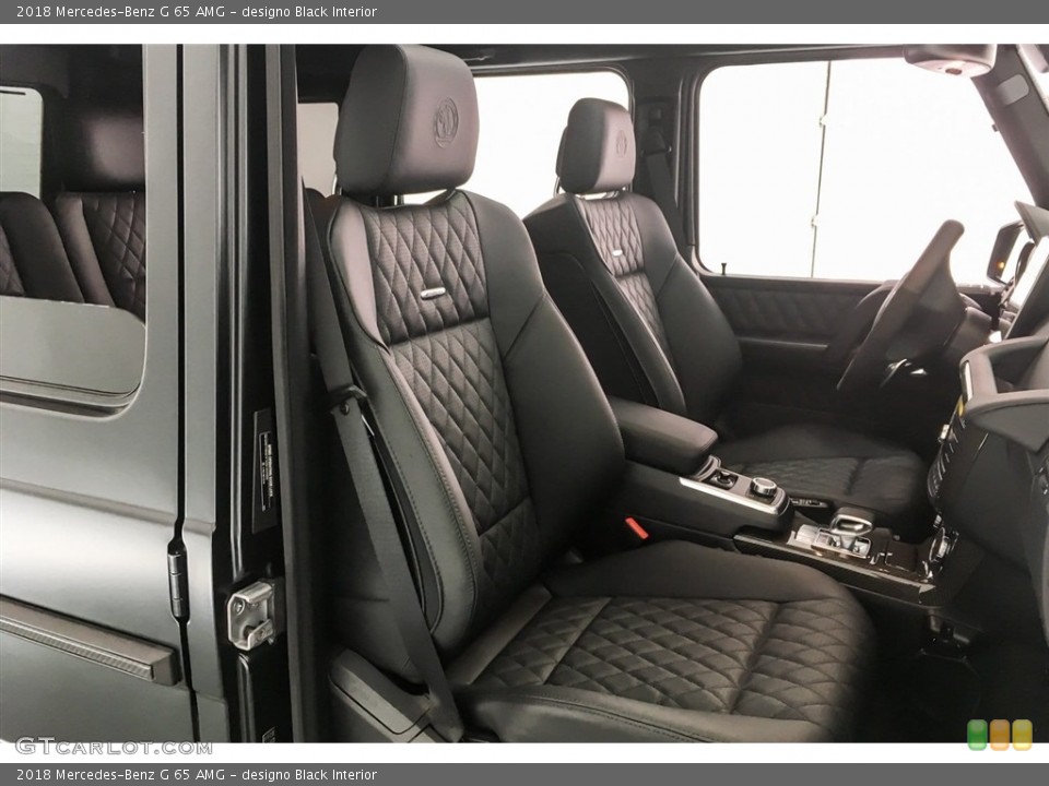 designo Black Interior Photo for the 2018 Mercedes-Benz G 65 AMG #127895769