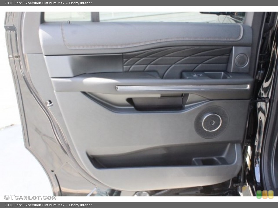 Ebony Interior Door Panel for the 2018 Ford Expedition Platinum Max #127896072