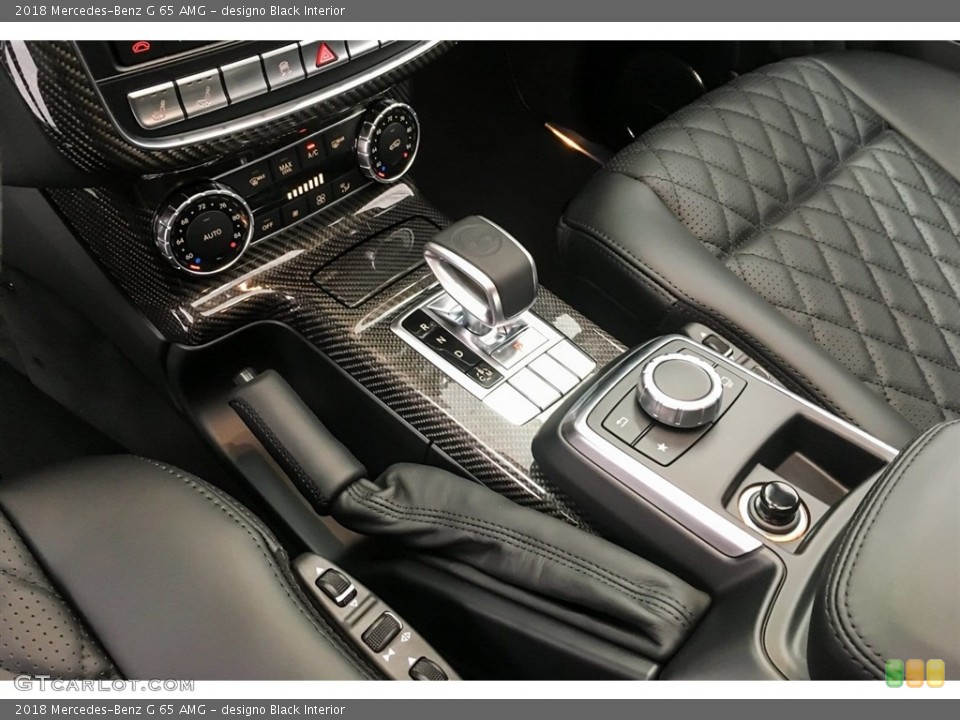 designo Black Interior Transmission for the 2018 Mercedes-Benz G 65 AMG #127896135
