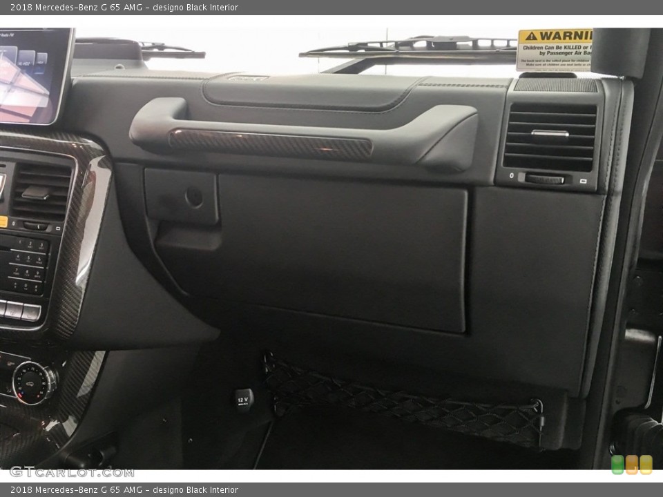 designo Black Interior Dashboard for the 2018 Mercedes-Benz G 65 AMG #127896297