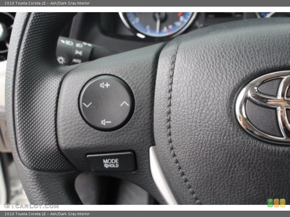 Ash/Dark Gray Interior Steering Wheel for the 2019 Toyota Corolla LE #127897443