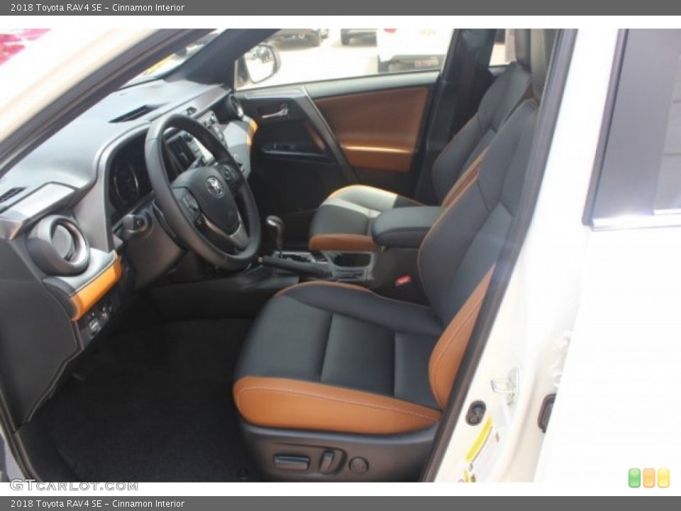 Cinnamon Interior Front Seat for the 2018 Toyota RAV4 SE #127905089